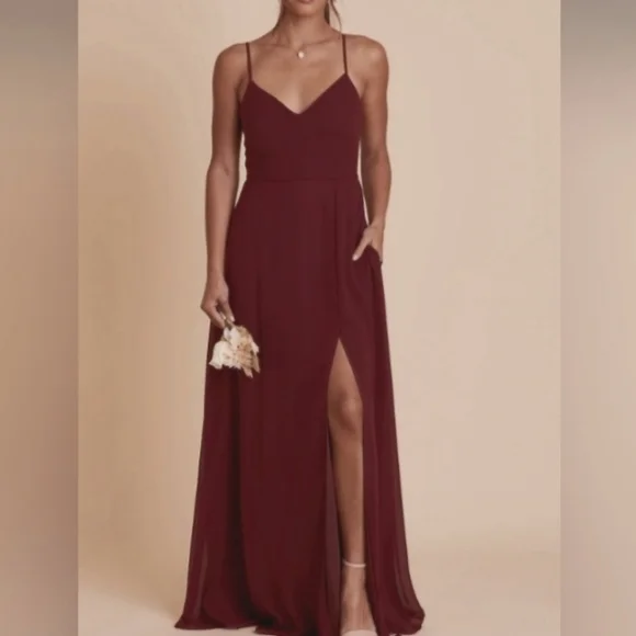 Birdy Grey | Dresses | Birdy Grey Adelle Cabernet Bridesmaid Dresses  Multible Sizes Beautiful For Fall | Poshmark
